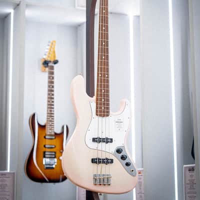 Fender Japan 2025 Collection Traditional 60 Jazz Bass Rw Stardust Pink image 1