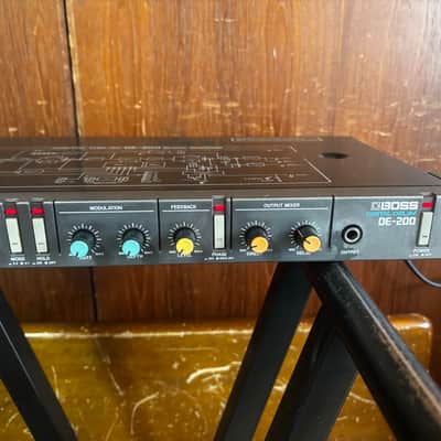 Boss DE-200 Rackmount digital delay Vintage 80s Rack image 4