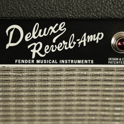 2003 Fender Deluxe Reverb 65 Reissue Black image 3