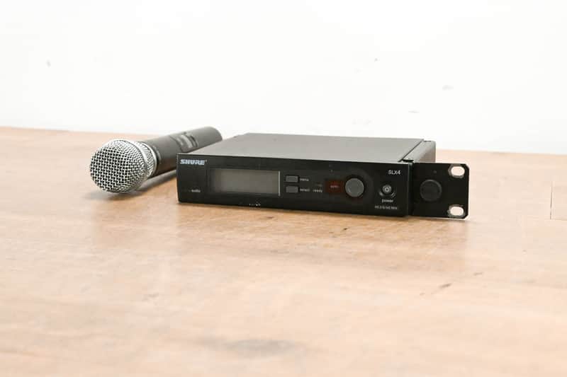 Shure SLX24/SM86 Wireless Handheld Mic System 518-542 MHz (NO PSU) CG012MB image 1