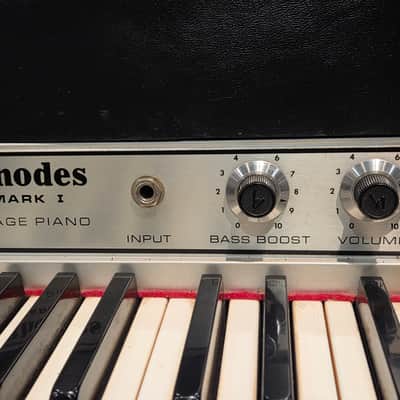 Vintage 1977 Fender Rhodes Mark I Stage 73-Key Electric Piano Black Rounded Top image 2