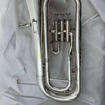 Yamaha YEP-201S Standard Euphonium 2010s - Silver-Plated image 11