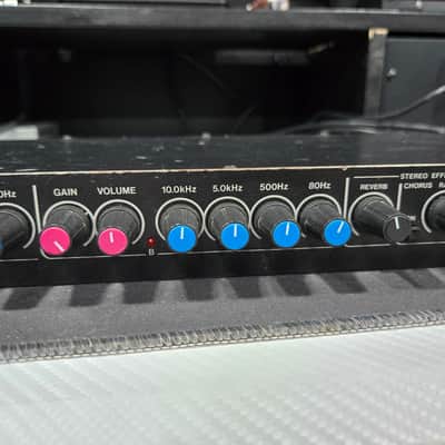 Gallien-Krueger 2000CPL Stereo Guitar Preamp 1987 - Black image 2