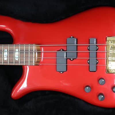 *RARE* Spector NS-2XL (Lefty), Red Gloss w/ Pao Ferro Board and EMG P/J Pickups *NOT Pre-owned image 1