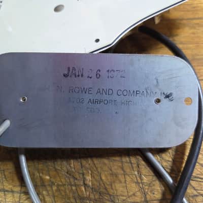 Vintage RARE New Old Stock 1972 Harmony Rebel H81 Loaded Pickguard Wiring Harness DeArmond Gold Foil Pickup Slider Switches Luthier Guitar Parts image 5