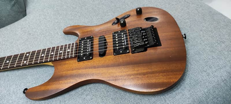 ギター Ibanez S470 WN SOL Ibanez S470 Electric Guitar with Limited Edition Crybaby Wah Pack