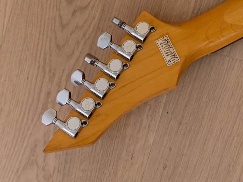 1986 BC Rich Warlock Vintage Electric Guitar White w/ Floyd Rose