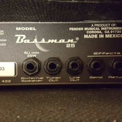 Price DROP! Fender Bassman 25 Amp image 3