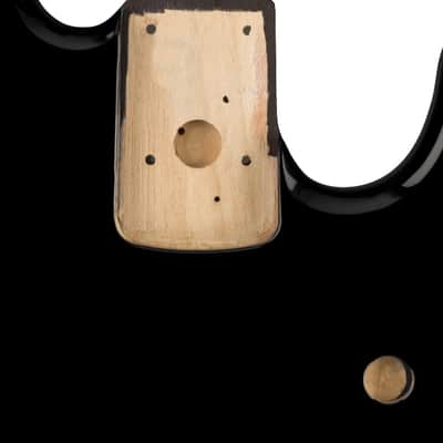 Fender Standard Series Jazz Bass Alder Body, Black image 11