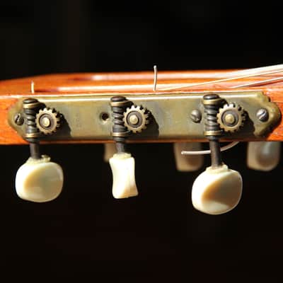 Vintage german classical guitar 75 years old image 4