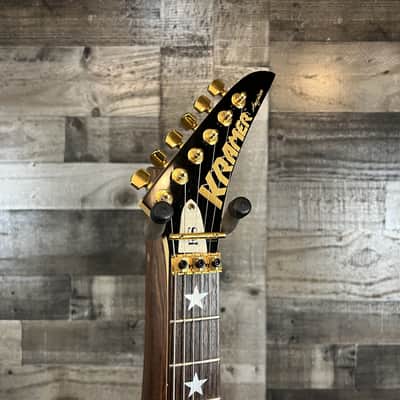 Kramer Richie Sambora Signature Jersey Star Rare Blue Finish Made in USA 1987 w/OHSC image 4