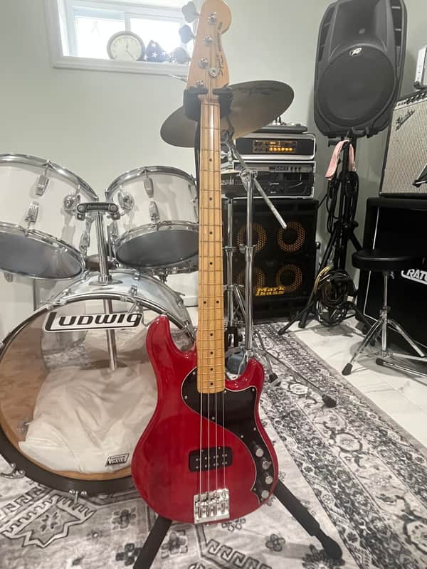 Fender Squier Dimension Bass 2016 - Cherry Red image 1