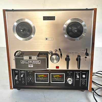 Akai GX-210D 1/4" 4-Track 2-Channel Tape Recorder 1973 - 1977 - Silver image 5