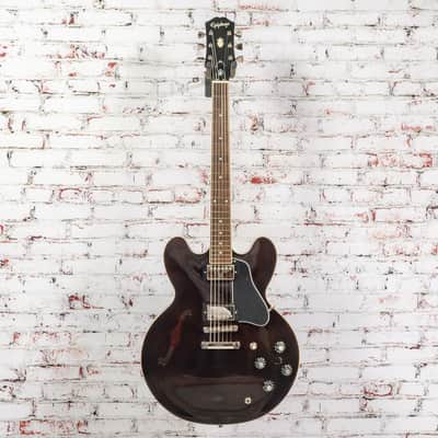Epiphone - Jim James ES-335 - Electric Guitar - Walnut - Repaired Headstock - w/HSC - x0637 - USED image 9