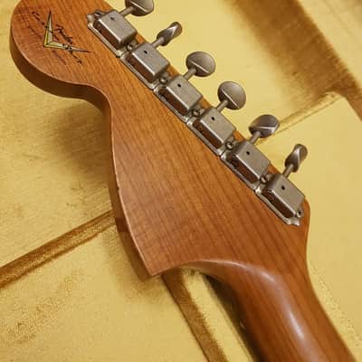 Fender Custom Shop Limited Edition Stratocaster Roasted "Big Head" Relic Aged Candy Apple Red image 23