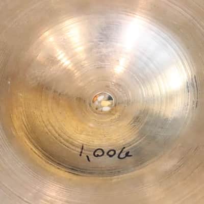 Alejian 13" Hi Hat Cymbal Vintage 1950's 1,006gs image 9