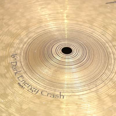 PAISTE Paiste Signature Dark Energy 16 Crash Mark I Crash Cymbal (07/09) image 2