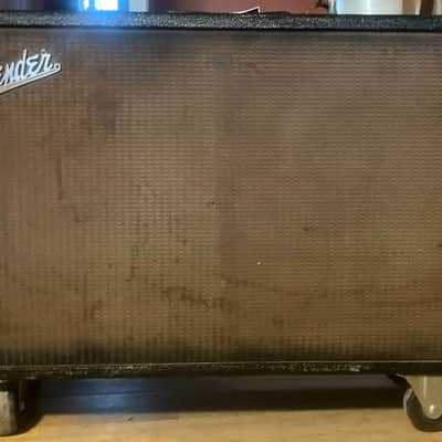 Fender Bassman 2-12 Speaker Cabinet Early -60s - Black Tolex image 2