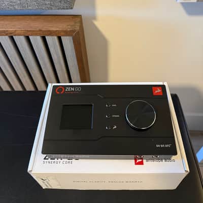 Antelope Audio Zen Go Synergy Core USB Type-C & TB3 Audio Interface 2021 - Present - Black image 1