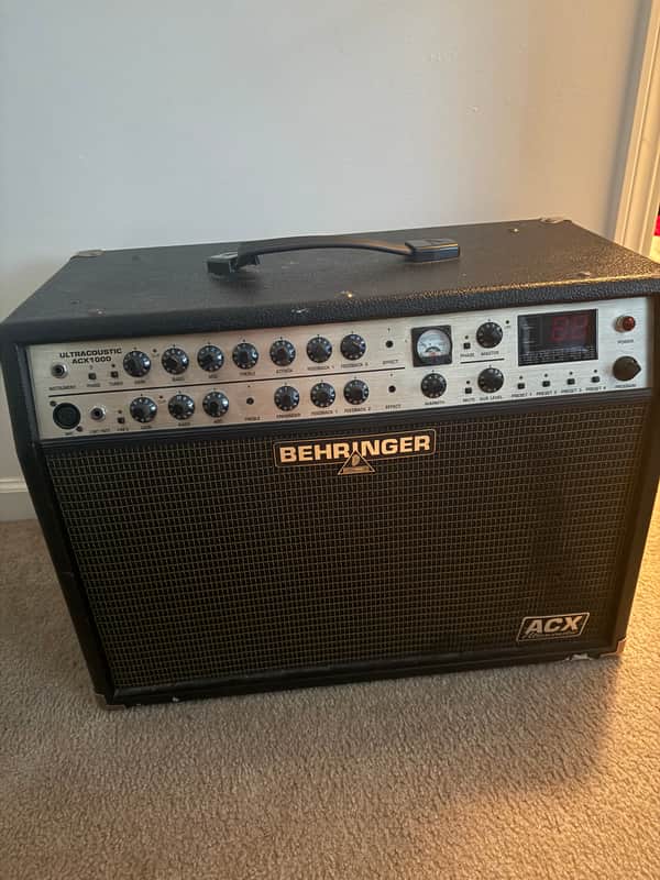 Behringer Ultracoustic ACX1000 2000s - Black image 1
