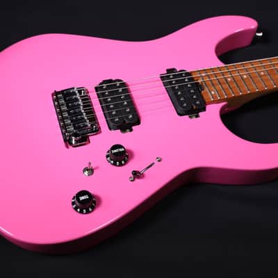 Charvel Pro-Mod DK24 HH 2PT CM, Caramelized Maple Fingerboard, Bubblegum Pink 378 image 1