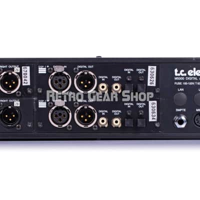 TC Electronic  M5000 Digital Multi-Effects Unit Rare Vintage 4x cards ADA-1 ADA-2 DSP-1+ x2 image 3