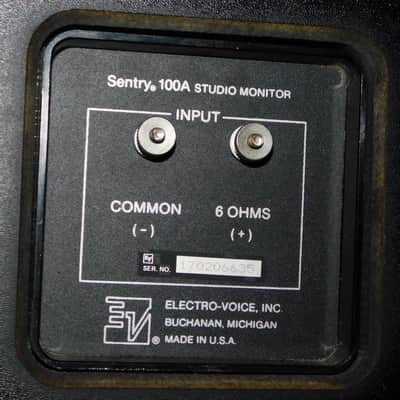 Electro-Voice Sentry 100A vintage studio monitors image 6