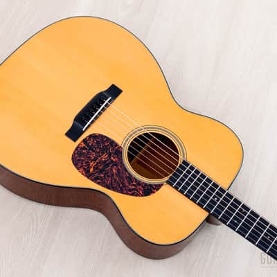 2006 Martin Custom Shop 0000-18 Gruhn Spec w/ Adirondack Top & Modified V Neck, Case image 10