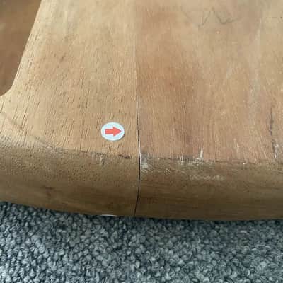 Mahogany Wood 5/6 String Bass Body DIY Project image 3