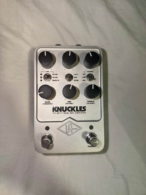 Immagine Universal Audio Knuckles '92 Rev F Dual Rec Amplifier 2024 - Present - Silver - 1