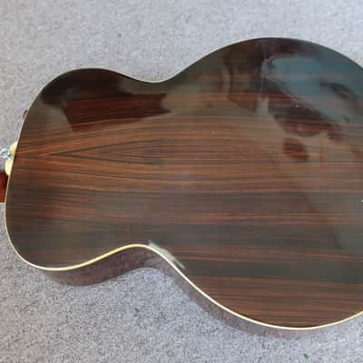 Vintage 1970s Aria FE60 Elecord Inlay Rare Jumbo Electric | Reverb