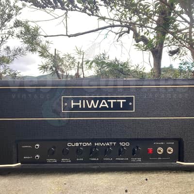 HIWATT DR-103 CUSTOM 100 VALVE HEAD 1982 *A CLASSIC!* in VGC image 20