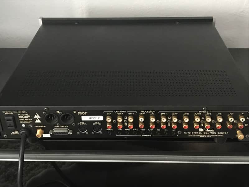 McIntosh C712 System Control Center PreAmp - Includes Free