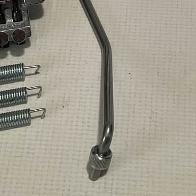 1990's Jackson Performer Guitars JT-500 Chrome Licensed Floyd Rose Tremolo Guitar Bridge Vibrato & Arm image 2