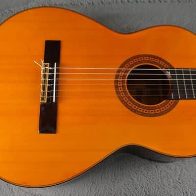 Morris M-20 Classical Guitar – Made in Japan – Vintage MIJ Nylon – w/ Hard Case - Fair image 6