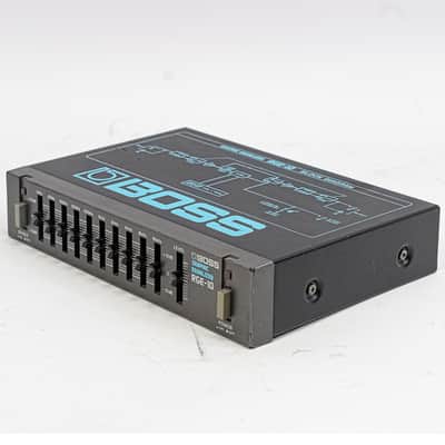Boss RGE-10 Micro Rack Graphic Equalizer 10-Band EQ Studio Rack Unit image 4