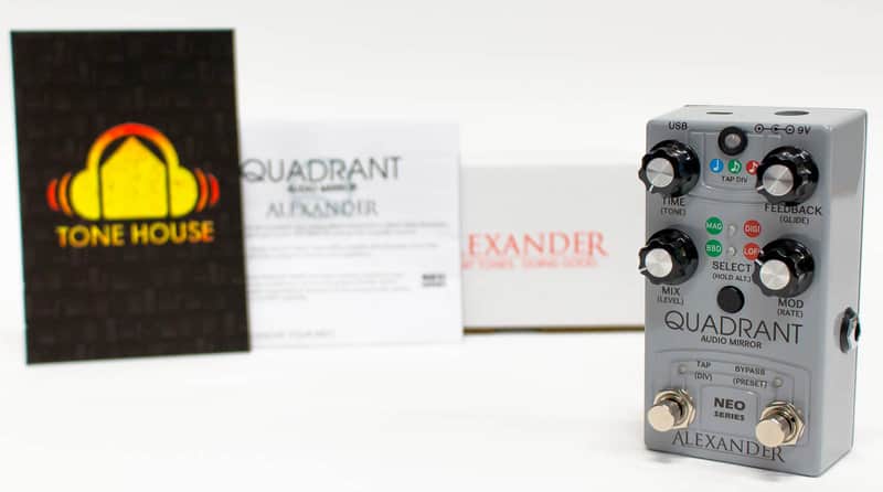Alexander Quadrant Audio Mirror Neo Series Delay Guitar Effect Pedal image 1