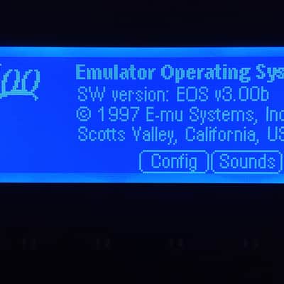 New blue lcd display for all Emu's E and Ultra series - E4 / Ultra series / E4k / E5000 / E5000 Ultra / E64 / E6400 / E6400 Ultra / E4XT / E-Synth / E-Synth Rack (for destinations outside of those specified, please write to me) image 2