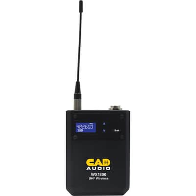 CAD Audio WX1800BP True Diversity UHF Wireless BodyPack Microphone System image 4