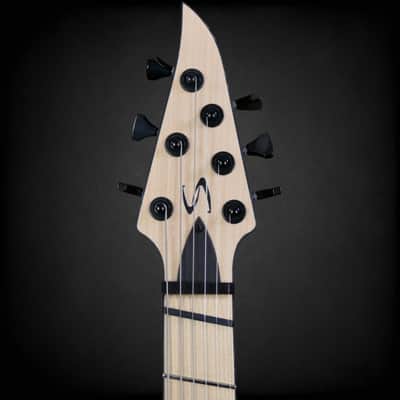 Skervesen Mirage 6FF Custom Multi-Scale - ATLAS pickups - Black Limba HH w/Bag image 7