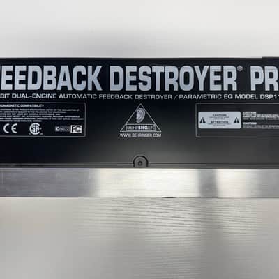 Behringer DSP1124P Feedback Destroyer Pro 2000s - Black / Silver image 3