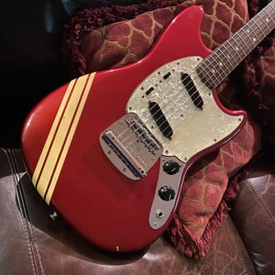 Fender Competition Mustang (Red, 1971) image 2
