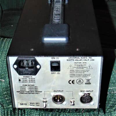 Universal Audio Solo/610 Desktop Tube Mic Preamp and DI image 3