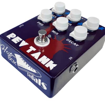 Hot Box Rev Tank Atmospheric Reverb Pedal Long Lush Reverb up to 6000ms image 2