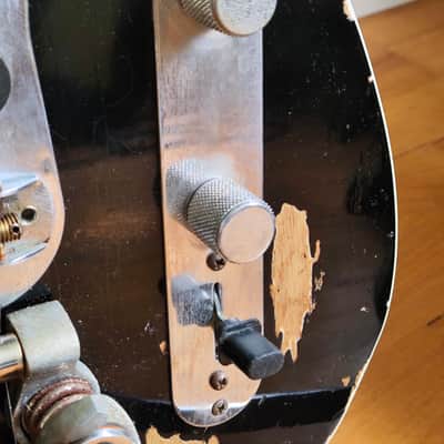 Fender TELECASTER CUSTOM 61 RELIC 2012 - Black relic + image 5