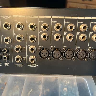 Alesis Studio 12R 12 Channel Rack mount mixer with IEC power cable & rack mount bolts/washers image 7