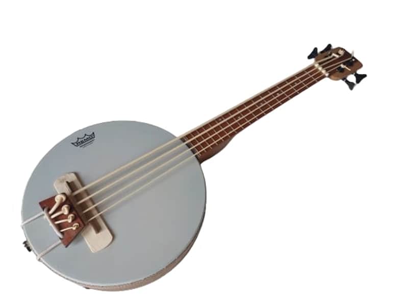 Buzzards Field Bass Banjolele Bass Banjo 2024 - Shellac / natural image 1