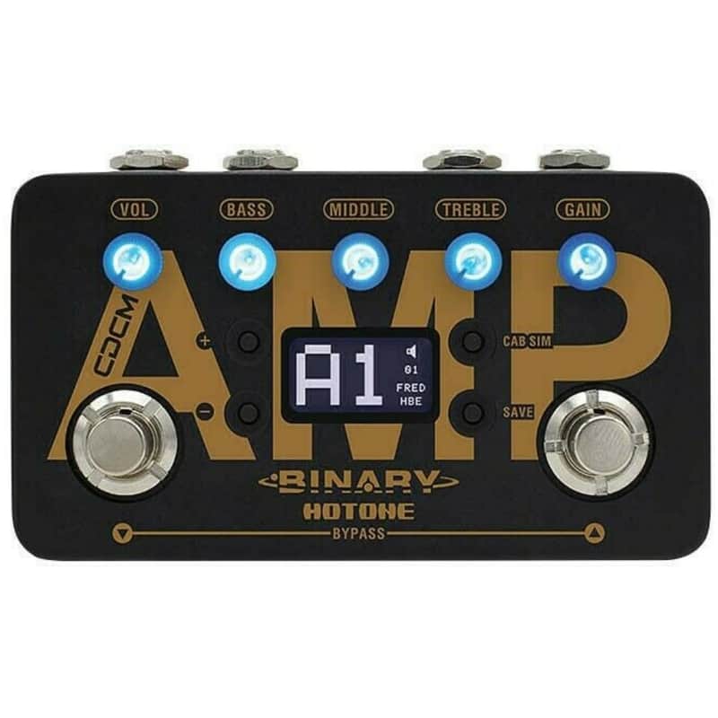 HOTONE BINARY AMP CDMC Simulator Guitar USB FX Pedal image 1
