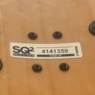 (CUSTOM-ORDERED) 14 x 6.5 Sonor SQ2 Mountain Burl Snare Drum (EARLY MODEL) image 13