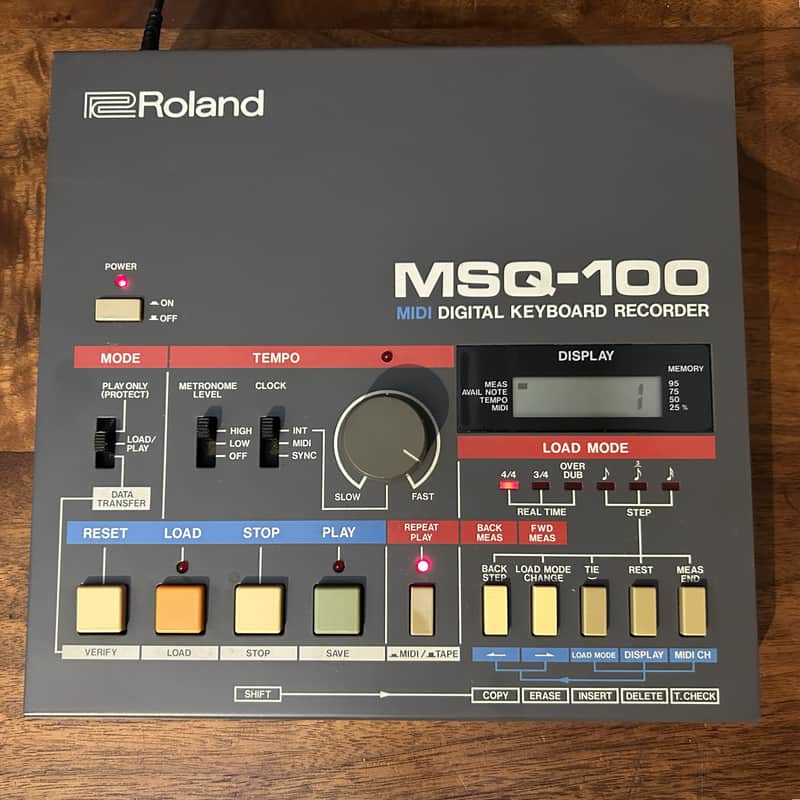 Roland MSQ-100 MIDI Digital Keyboard Recorder | Reverb
